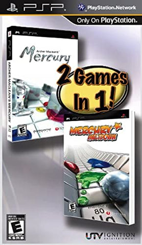 Archer Maclean's Mercury and Mercury Meltdown 2 - Pack - Sony PSP