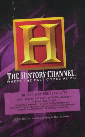 THE IRAQ WAR: ONE YEAR LATER - THREE (3!) DISC SET