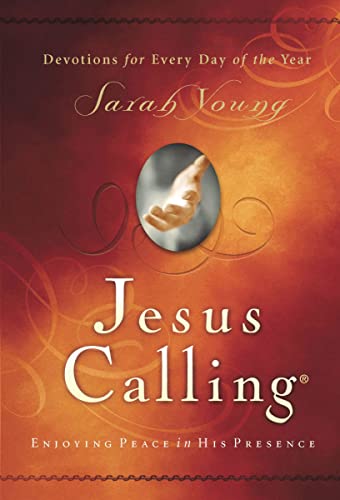 Jesus Calling, Padded Hardcover, with Scripture References: Enjoying Peace in His Presence (A 365-Day Devotional) – The Perfect Christian Gift for Lent and Easter
