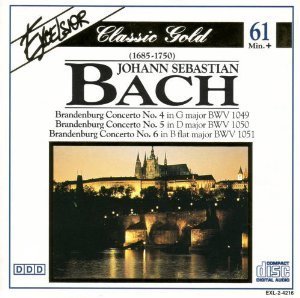 Bach: Brandenburg Concertos 4 - 6, BWV 1049 - 1051 / Sinfonia in G, BWV 248
