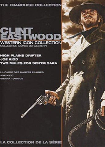 Clint Eastwood Western Icon Collection (High Plains Drifter / Joe Kidd / Two Mules For Sister Sara)