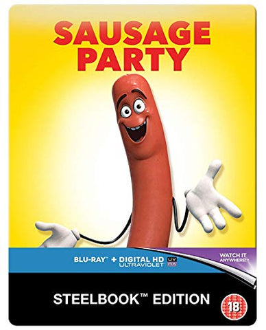 Sausage Party Steelbook [Blu-ray] [2016] [Region Free]