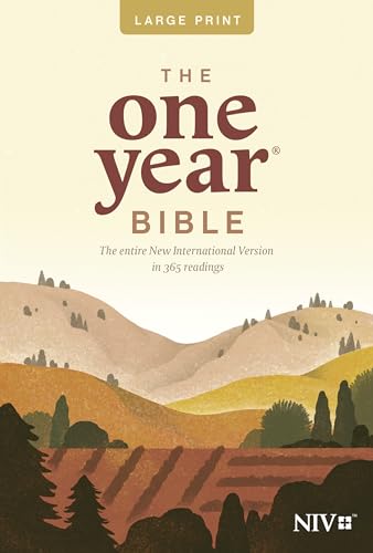 The One Year Bible NIV, Large Print Thinline Edition (Softcover)