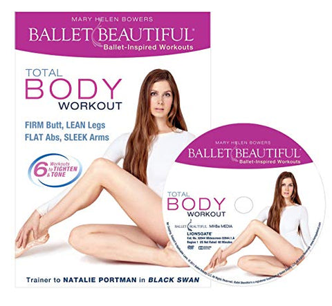 Ballet Beautiful Ballet Workout DVD - Total Body Workout. Mary Helen Bowers Barre Dance Inspired Fitness DVD