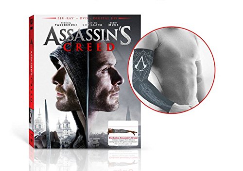 Assassin's Creed Exclusive Limited Edition + Hidden Dagger Arm Sleeve (Blu Ray + DVD + Digital HD)
