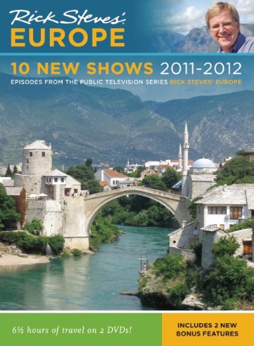 Rick Steves' Europe 10 New Shows DVD 2011 2012