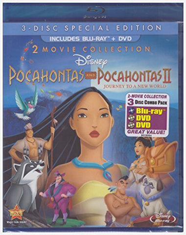 Pocahontas Two-Movie Special Edition (Pocahontas / Pocahontas II: Journey To A New World) (Three-Disc Blu-ray/DVD Combo in Blu-ray Packaging)