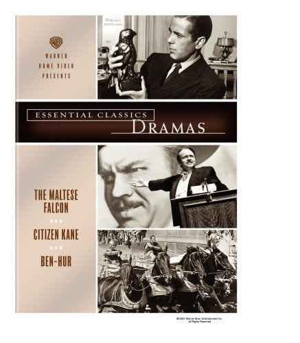 Essential Classics - Dramas (The Maltese Falcon / Citizen Kane / Ben-Hur) [DVD]