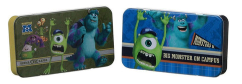 The Tin Box - Disney Pixar- Monsters University Tin Box Set of 2-7.75