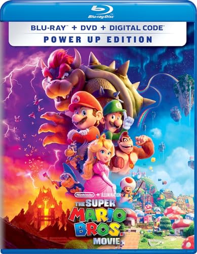 The Super Mario Bros. Movie - Power Up Edition Blu-ray + DVD + Digital