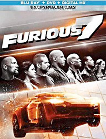 Furious 7: Exclusive Steelbook Edition (Blu-ray, DVD + Digital HD)