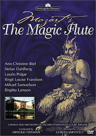Mozart - The Magic Flute / Ostman, Biel, Dahlberg, Drottningholm Court Theatre [DVD]