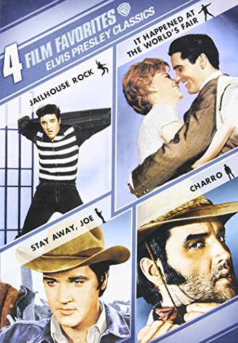 4 Film Favorites: Elvis Presley Classics (Charro, It Happened at the World's Fair, Jailhouse Rock: Deluxe Edition, Stay Away, Joe)