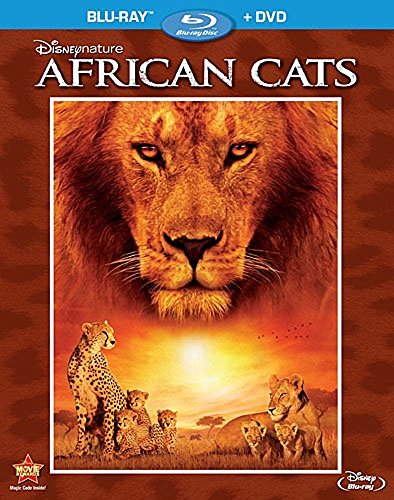 Disneynature: African Cats (Two-Disc Blu-ray / DVD Combo in DVD Packaging)