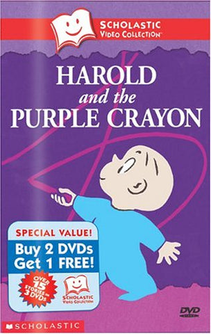 Scholastic Video Collection 3-Pack #4 - Harold and the Purple Crayon / Corduroy / The Snowy Day [DVD]