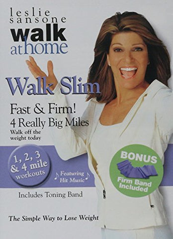 Leslie Sansone Walk Slim: Fast and Firm 4 Really Big Miles