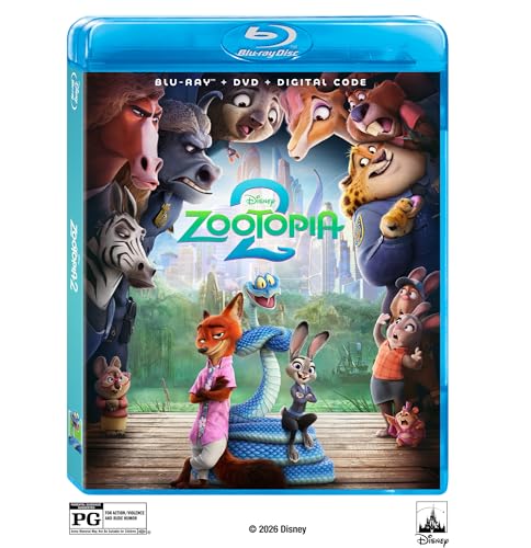 Zootopia 2 - Blu-ray + DVD + Digital