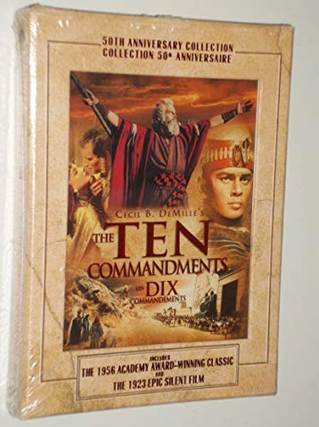 The Ten Commandments (Three-Disc 50th Anniversary Collection) [DVD]