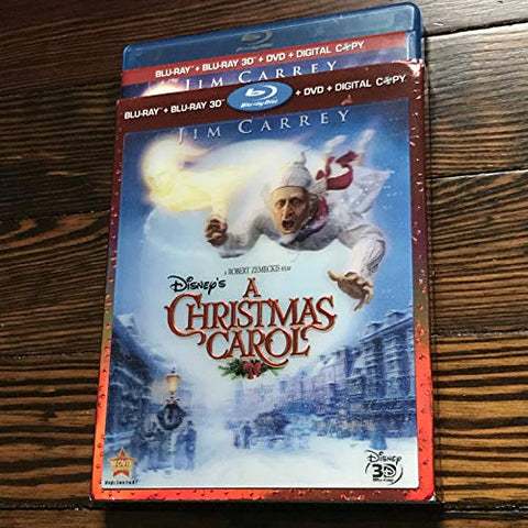 Disney's A Christmas Carol (Four-Disc Combo: Blu-ray 3D / Blu-ray / DVD / Digital Copy) [3D Blu-ray]