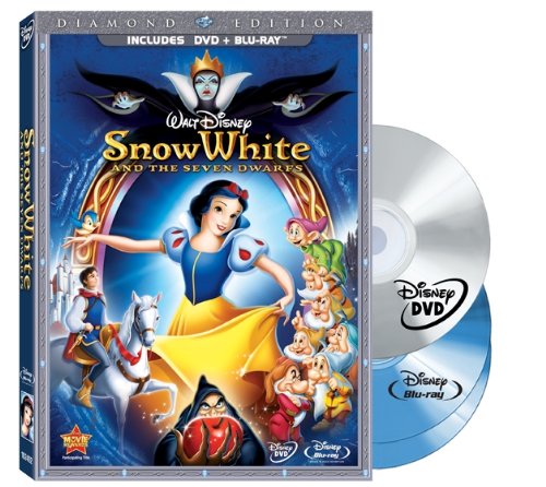 Snow White and the Seven Dwarfs (Three-Disc Blu-ray/DVD Combo + BD Live w/DVD packaging)