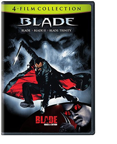 4 Film Favorites: Blade Collection (Blade / Blade II / Blade: Trinity / Blade: House of Chthon)