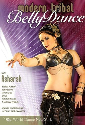 Modern Tribal Belly Dance, with Asharah: Beginner tribal fusion bellydance how-to, Belly dancing instruction
