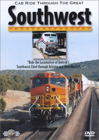 Train Cab Ride Through the Great Southwest, 5 Disc Set