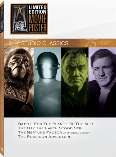 Studio Classics Set 18 (Battle for the Planet of the Apes/The Day The Earth Stood Still/The Neptune Factor/The Poseidon Adventure)