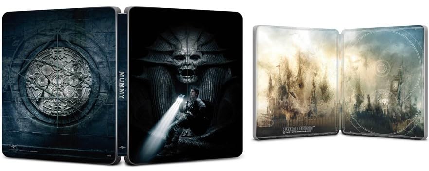 The Mummy (2017) [Blu-ray + DVD] Limited Edition Steelbook Starring Tom Cruise [English & Spanish Audio] Region 1/A