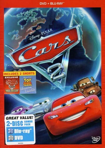 Cars 2 (Two-Disc Blu-ray / DVD Combo in DVD Packaging)