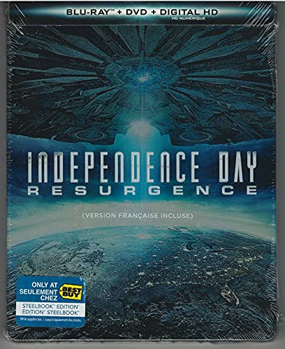 Independence Day: Resurgence [steelbook] [only @ Best Buy] [blu-ray] [DVD] [digital Hd]