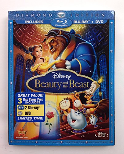 Beauty and the Beast (Three-Disc Diamond Edition Blu-ray/DVD Combo in Blu-ray Packaging)