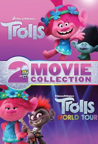 Trolls / Trolls World Tour 2-Movie Collection [DVD]