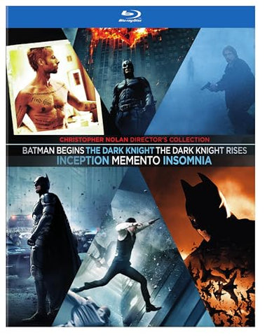 Christopher Nolan Director's Collection (Memento / Insomnia / Batman Begins / The Dark Knight / Inception / The Dark Knight Rises) [Blu-ray]