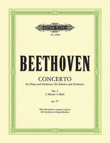 Piano Concerto No. 3 in C minor Op. 37 (Edition for 2 Pianos): Original Cadenza by the Composer (Edition Peters)