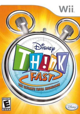 Disney Think Fast - Nintendo Wii