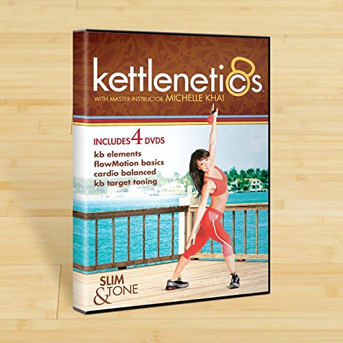 Kettlenetics 4 DVDs in 1 Case with Michelle Khai