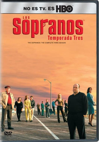 The Sopranos: The Complete Third Season (Season 3) DVD Collection - HBO Series[Spanish Artwork]