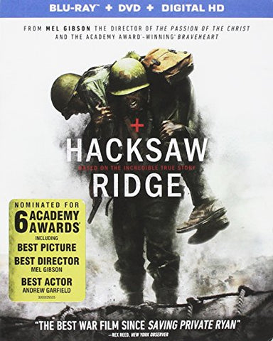 Hacksaw Ridge [Blu-ray + DVD + Digital]