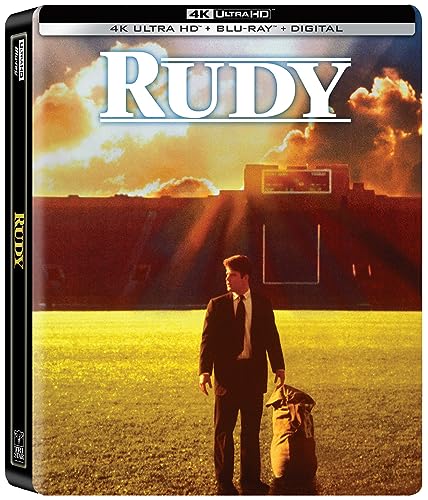 Rudy 30th Anniversary SteelBook (4K Ultra HD + Blu-ray + Digital) [4K UHD]