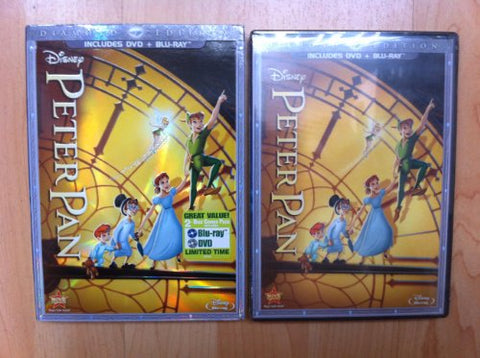 Peter Pan (Two-Disc Diamond Edition Blu-ray/DVD Combo in DVD Packaging)