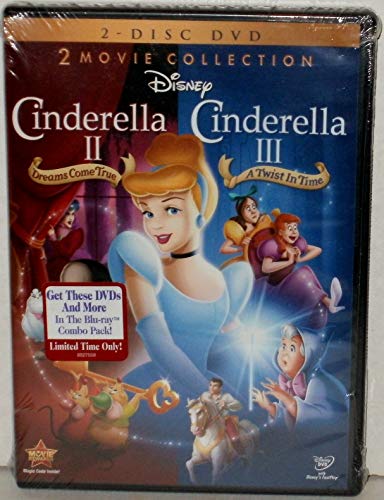 Cinderella II: Dreams Come True / Cinderella III: A Twist In Time (Two-Disc DVD Collection)