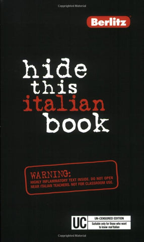 Hide This Italian Book