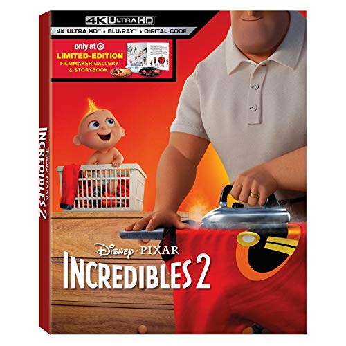 Incredibles 2 : 4K UHD + Filmmaker Gallery + StoryBook [Limited Edition]