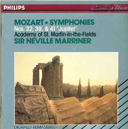 Mozart Symphonies No. 32, 39, & 41 "Jupiter"