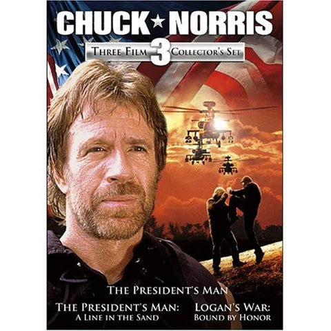 Chuck Norris: Three Film Collection (The President's Man / The President's Man 2: A Line In The Sand / Logan's War: Bound by Honor)