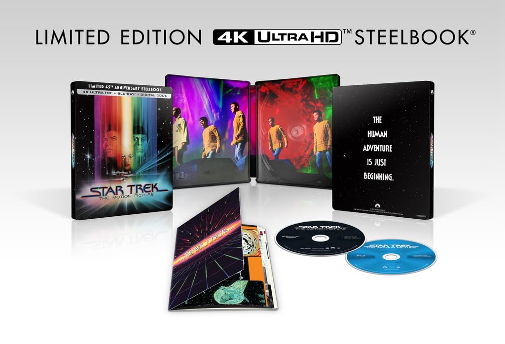 Star Trek I: The Motion Picture [4K UHD STEELBOOK + Blu-Ray + Digital ...