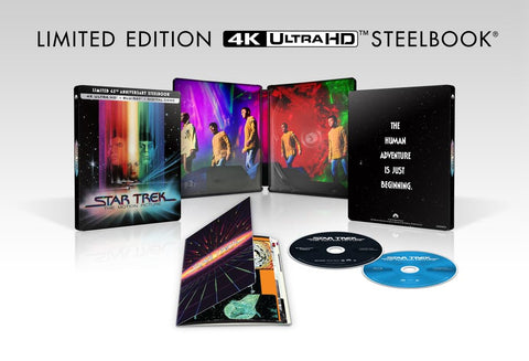 Star Trek I: The Motion Picture [4K UHD STEELBOOK + Blu-Ray + Digital Copy]