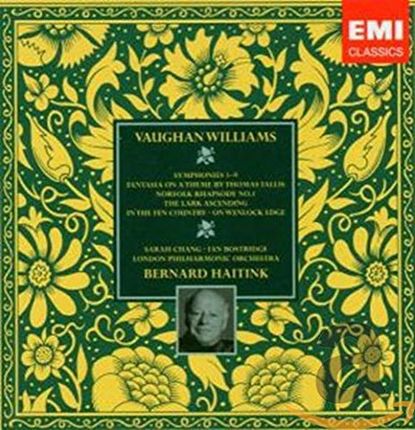 Vaughan Williams: Symphonies #1-9 / The Lark Ascending / Fantasia on a Theme by Thomas Tallis / Norfolk Rhapsody No.1 / In The Fen Country / On Wenlock Edge