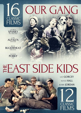28 Classic Films: The East Side Kids V.1 with bonus Our Gang